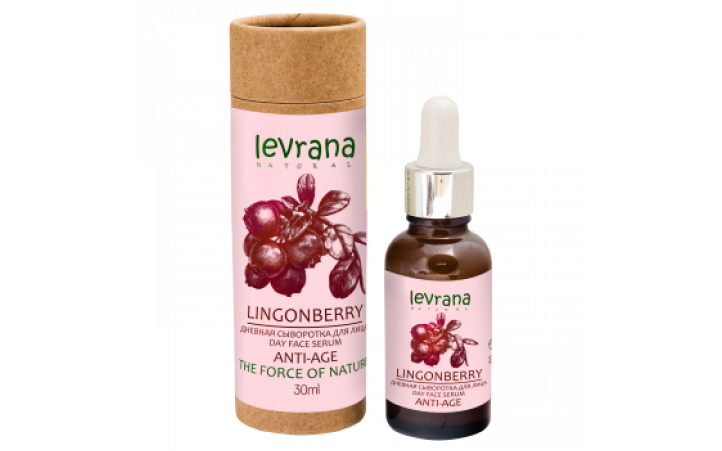 Дневная сыворотка для лица "Брусника ANTI-AGE"