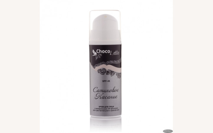 Гель-крем д_лица САТИНОВОЕ КАСАНИЕ (30ml) дневн.SPF30, подтяжка, тургор./дисп.TMChocoLatte  НОВАЯ УПАКОВКА!