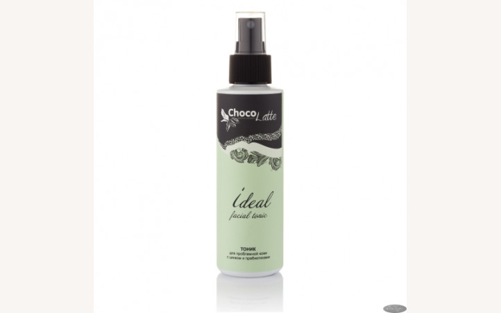 Тоник IDEAL (facial tonic) д/лица с пробиот,цинк,д_комб,жирн.подрост.к,анти-акне,ph-баланс150млTMChocoLatte
