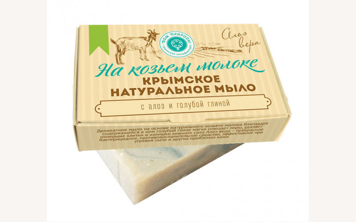 Мыло "Алоэ вера" на козьем молоке Мыло "Алоэ вера" на козьем молоке