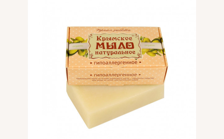 Крымское мыло "Гипоаллергенное Крымское мыло "Гипоаллергенное