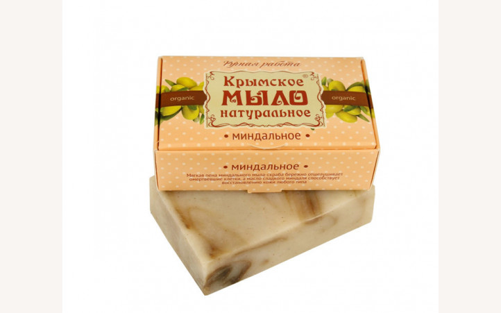 Крымское мыло натуральное "Миндальное"
