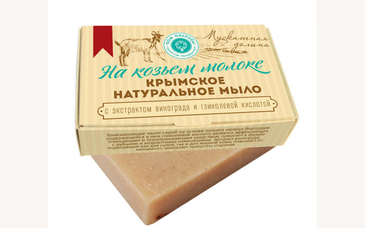 Мыло "Мускатная долина" на козьем молоке Мыло "Мускатная долина" на козьем молоке