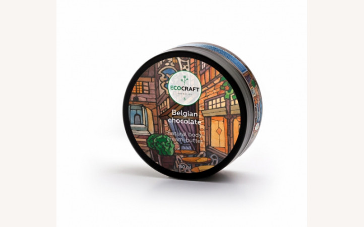 Натуральное крем-масло для тела "Belgian chocolate" Натуральное крем-масло для тела "Belgian chocolate"