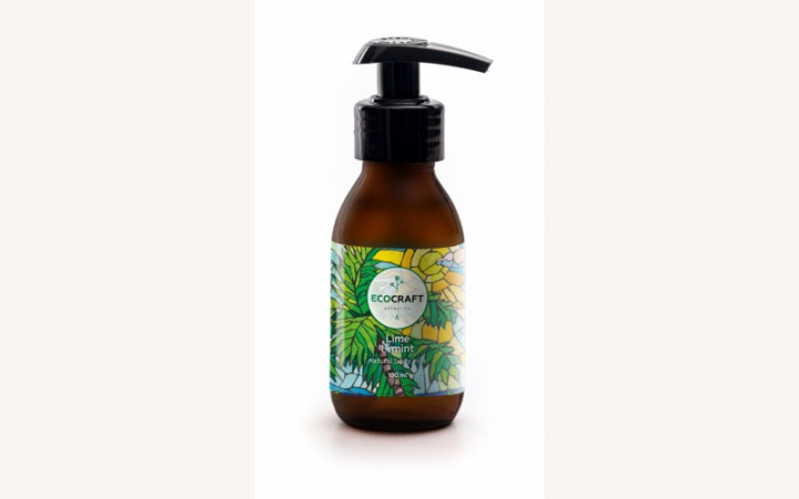 Натуральное молочко для тела «Lime and mint»