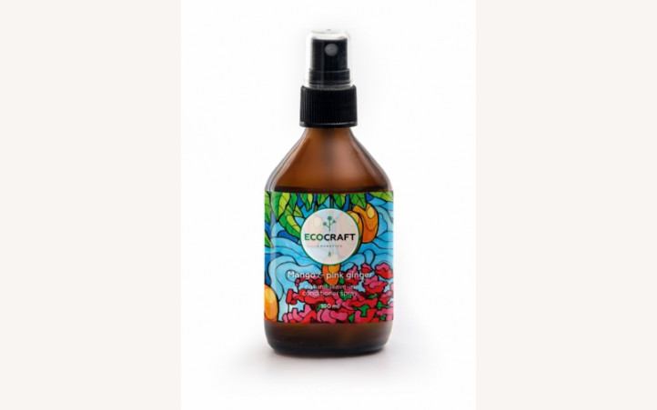 Несмываемый спрей-кондиционер для роста и против выпадения волос "Mango and pink ginger" Несмываемый спрей-кондиционер для роста и против выпадения волос "Mango and pink ginger"