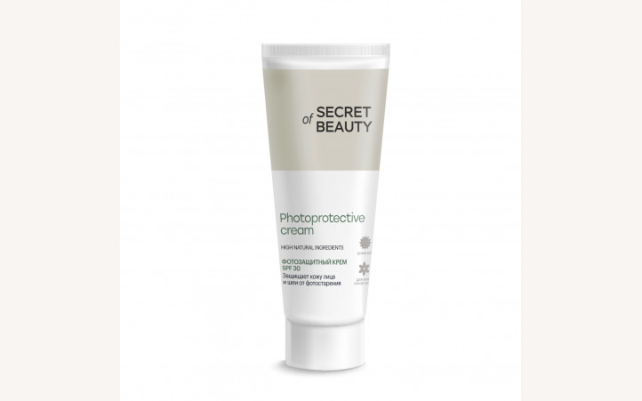 "ФОТОЗАЩИТНЫЙ", крем Secret of Beauty "ФОТОЗАЩИТНЫЙ", крем Secret of Beauty